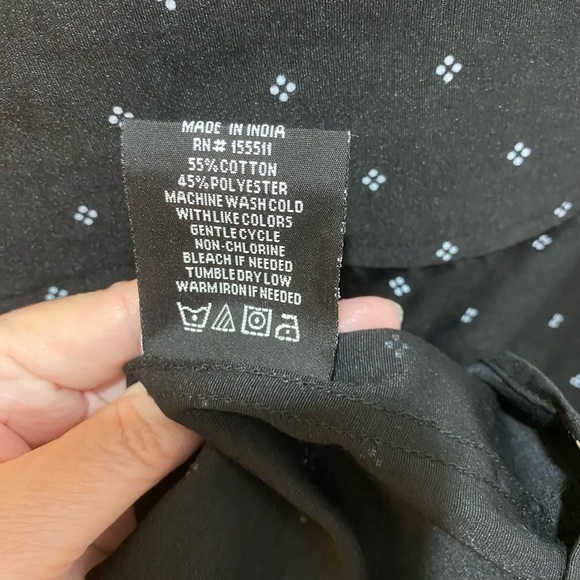 Airwalk Men’s Black Short Sleeve Casual Button Down Shirt - XXL - Picture 8 of 9